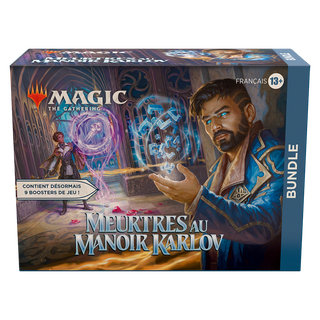 Wizards of the Coast  Cartes (JCC) - Bundle - Magic The Gathering - Meurtres au Manoir Karlov - Bundle 