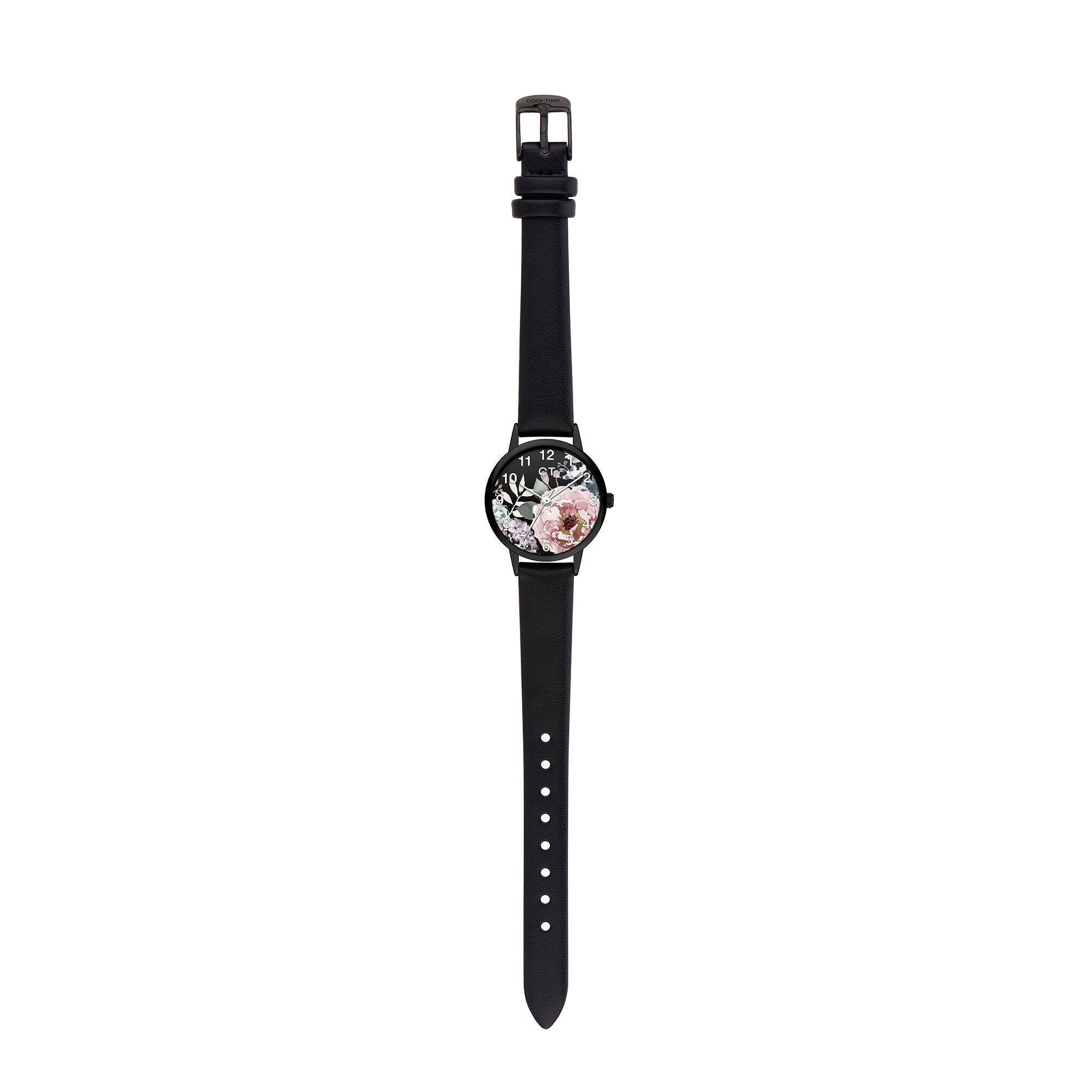 Cool Time Kids  Floral Kinderarmbanduhr 