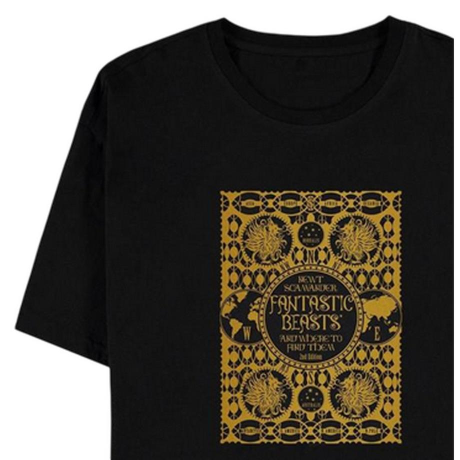 Fantastic Beasts And Where To Find Them T-Shirt Col Rond Manches Courtes  