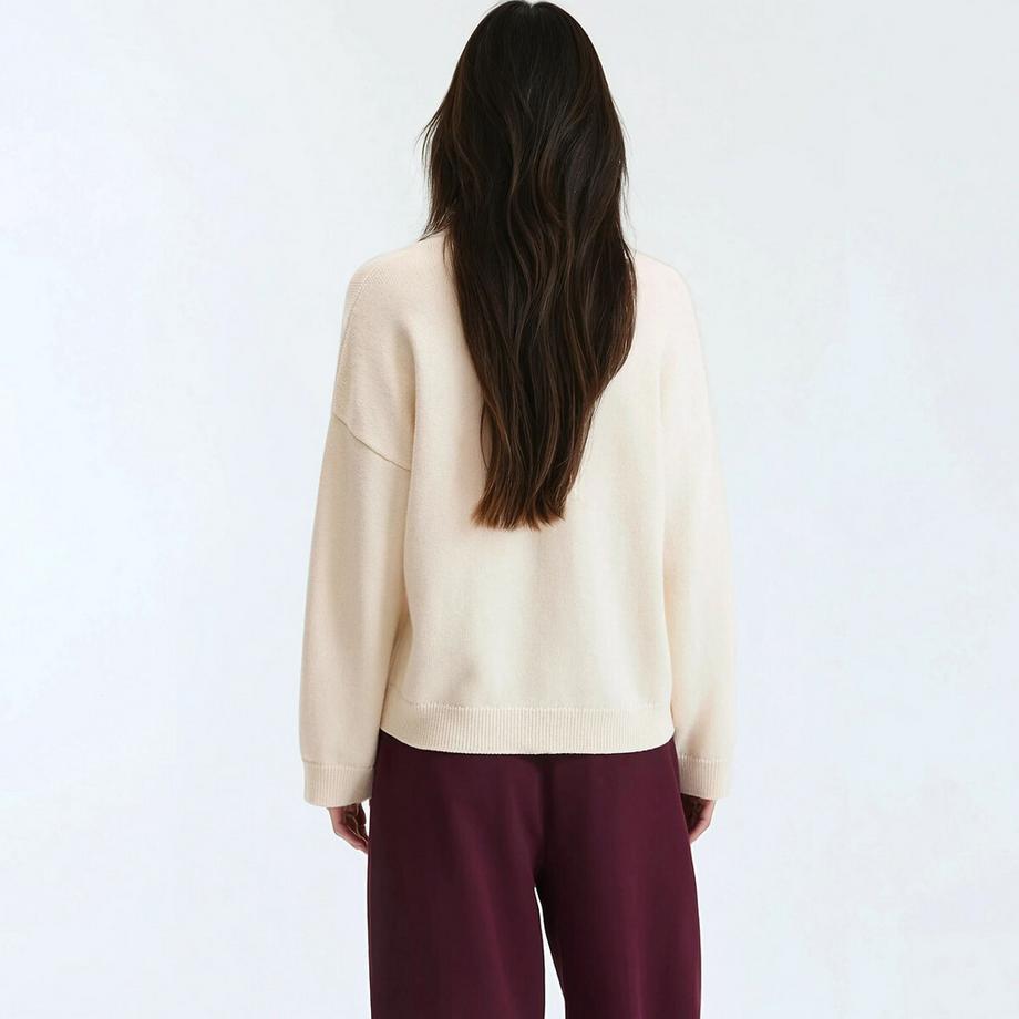 La Redoute Collections Pullover mit Polokragen  