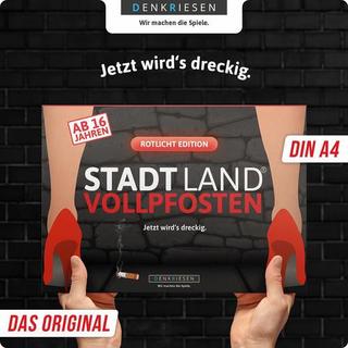 Denkriesen  Stadt Land Vollpfosten Rotlicht Edition 