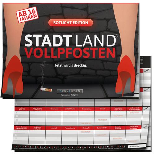 Denkriesen  Stadt Land Vollpfosten Rotlicht Edition 