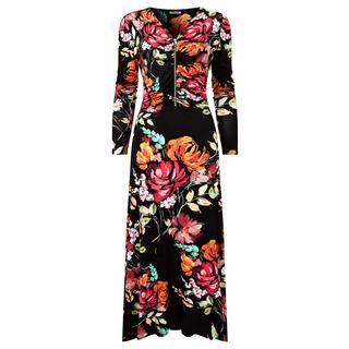 Joe Browns  Robe Midi Florale Zippée Devant 