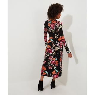 Joe Browns  Robe Midi Florale Zippée Devant 