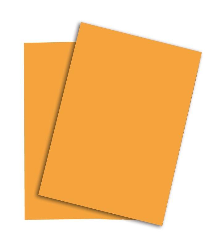 Papyrus PAPYRUS Rainbow Papier FSC A4 88042410 mittelorange, 80g 500 Blatt  