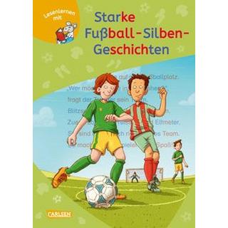 LESEMAUS zum Lesenlernen Sammelbände: Starke Fußball-Silben-Geschichten Butschkow, Ralf; Rudel, Imke; Spang, Markus (Illustrationen); Birck, Jan (Illustrationen) Gebundene Ausgabe 