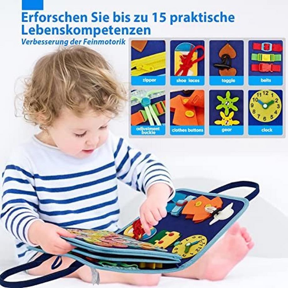 Activity-board  Busy Board 7 in 1 für Kleinkinder 