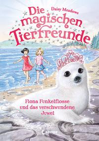 Die magischen Tierfreunde (Band 20) - Fiona Funkelflosse und das verschwundene Juwel Meadows, Daisy; Loewe Erstes Selberlesen (Hrsg.); Margineanu, Sandra (Übersetzung) Copertina rigida 