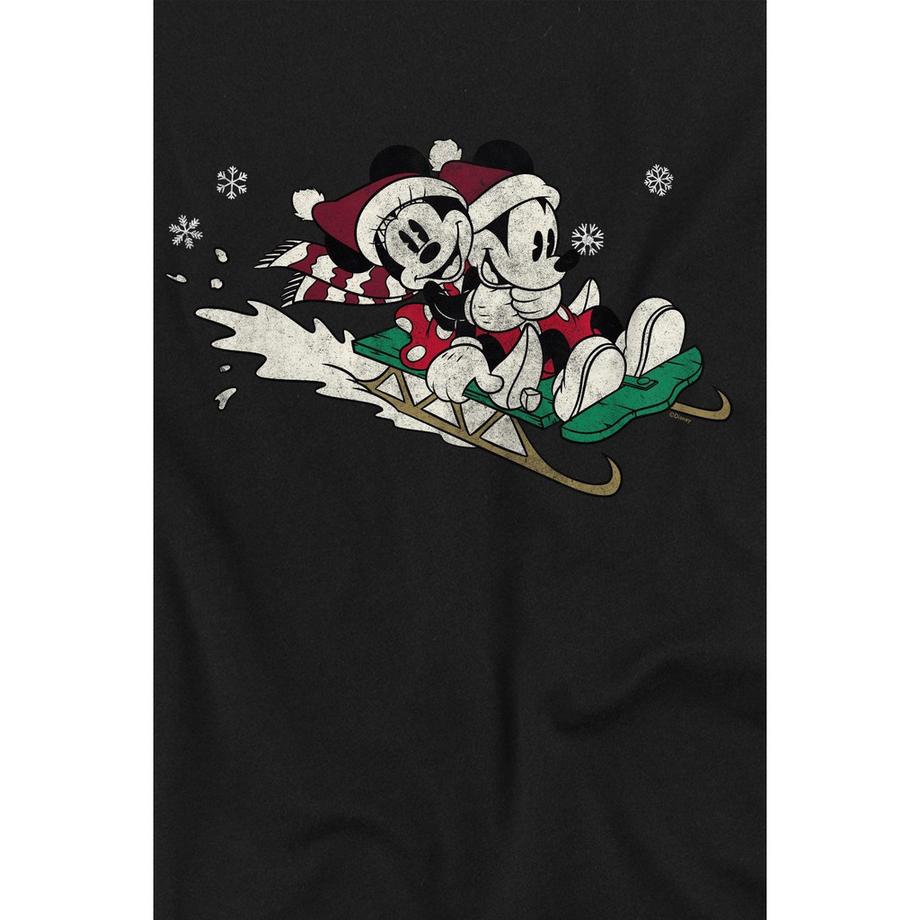 Disney Sledding For Christmas T-Shirt  