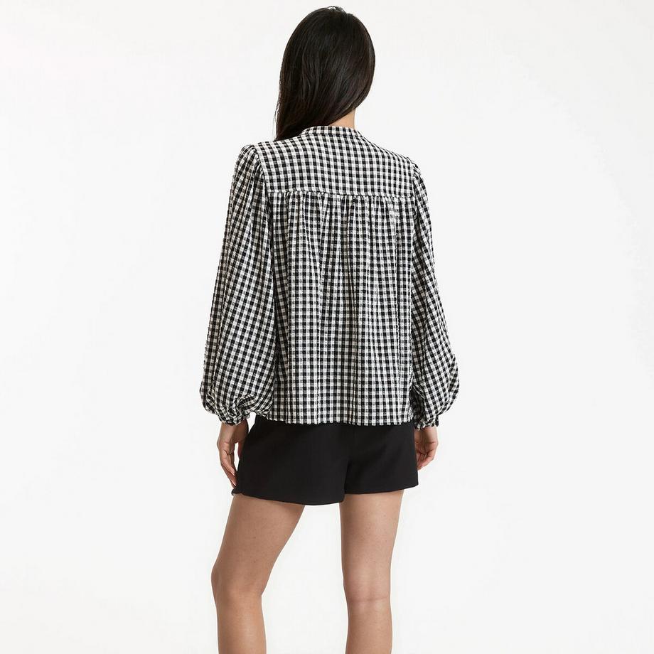 La Redoute Collections  Hemd mit Mao-Ausschnitt 