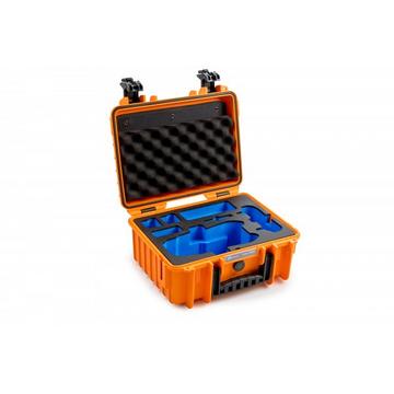 B&W 3000/O/MAVIC3 Hülle für Kameradrohnen Hard-Case Orange Polypropylen (PP)