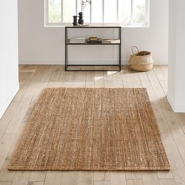 Tapis jute rectangulaire