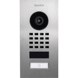 Doorbird  IP Video Türstation D1101V Unterputz, Edelstahl V2A, gebürstet, 1 Ruftaste, inkl. Unterputzgehäuse 