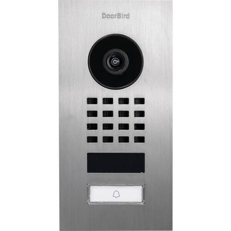 Doorbird  IP Video Türstation D1101V Unterputz, Edelstahl V2A, gebürstet, 1 Ruftaste, inkl. Unterputzgehäuse 