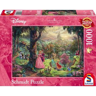Schmidt Spiele  Schmidt Disney La Belle au Bois Dormant, 1000 pièces - Puzzle - 12 ans et plus 