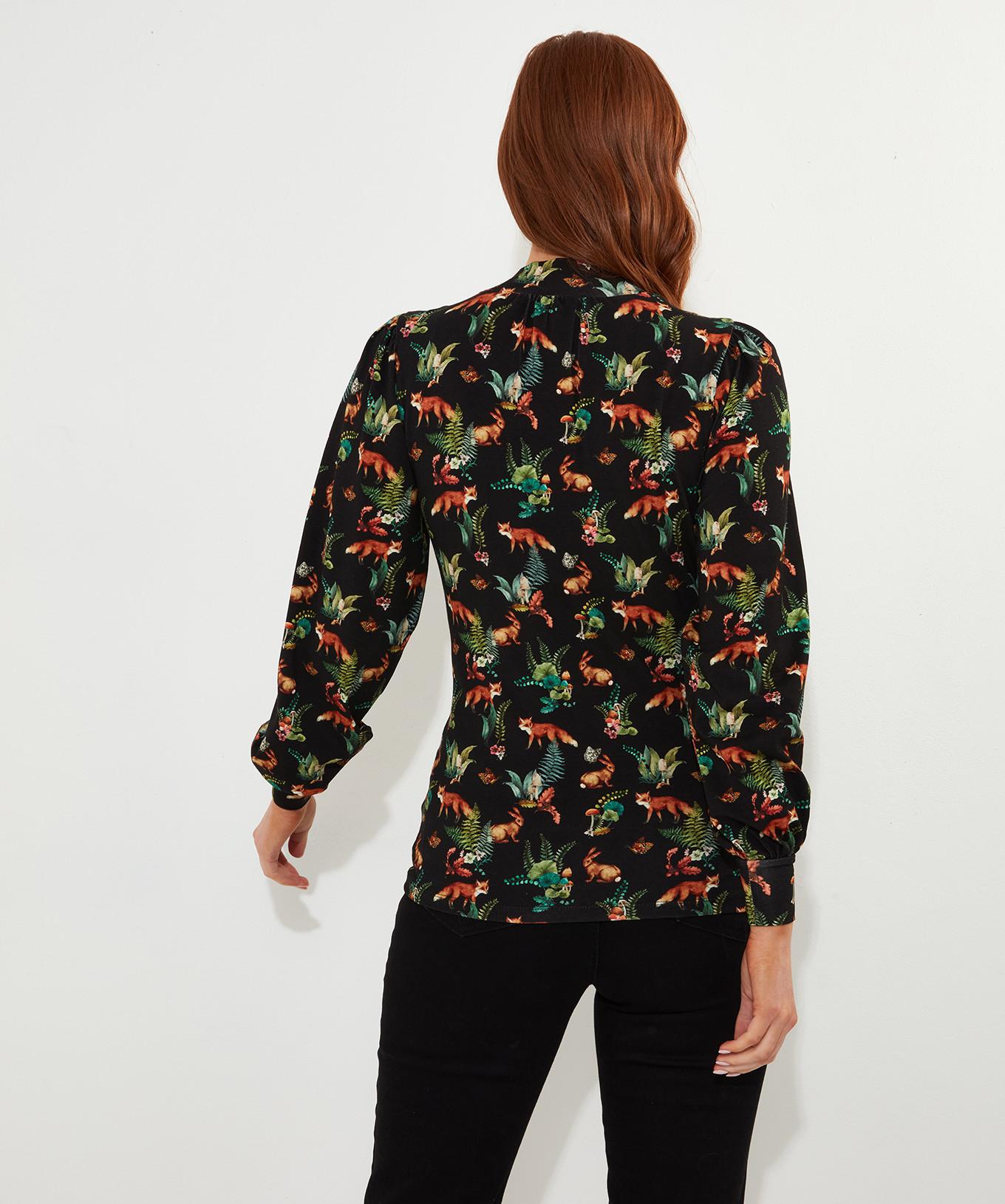 Joe Browns  Woodland Print Jersey-Top 