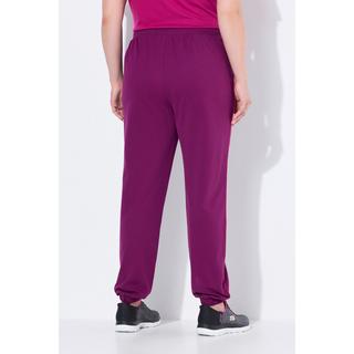 Ulla Popken Jogginghose Seitenpaspel Elastikbund  