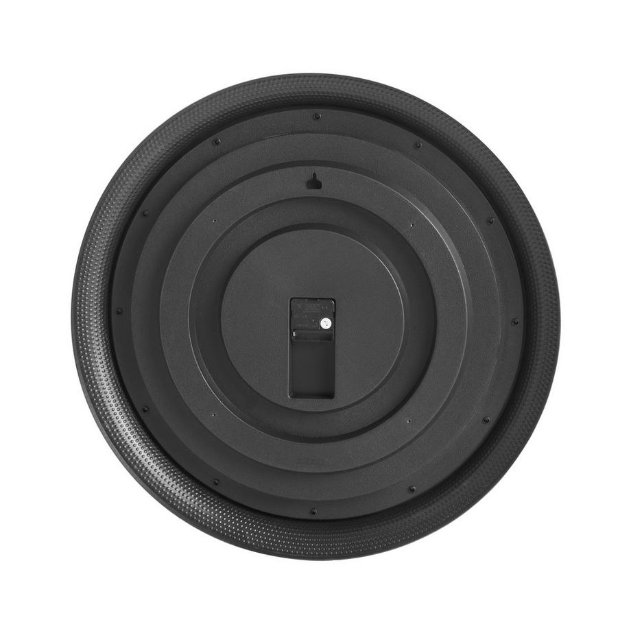 Beliani Wanduhr aus Kunststoff Klassisch VILLENA  