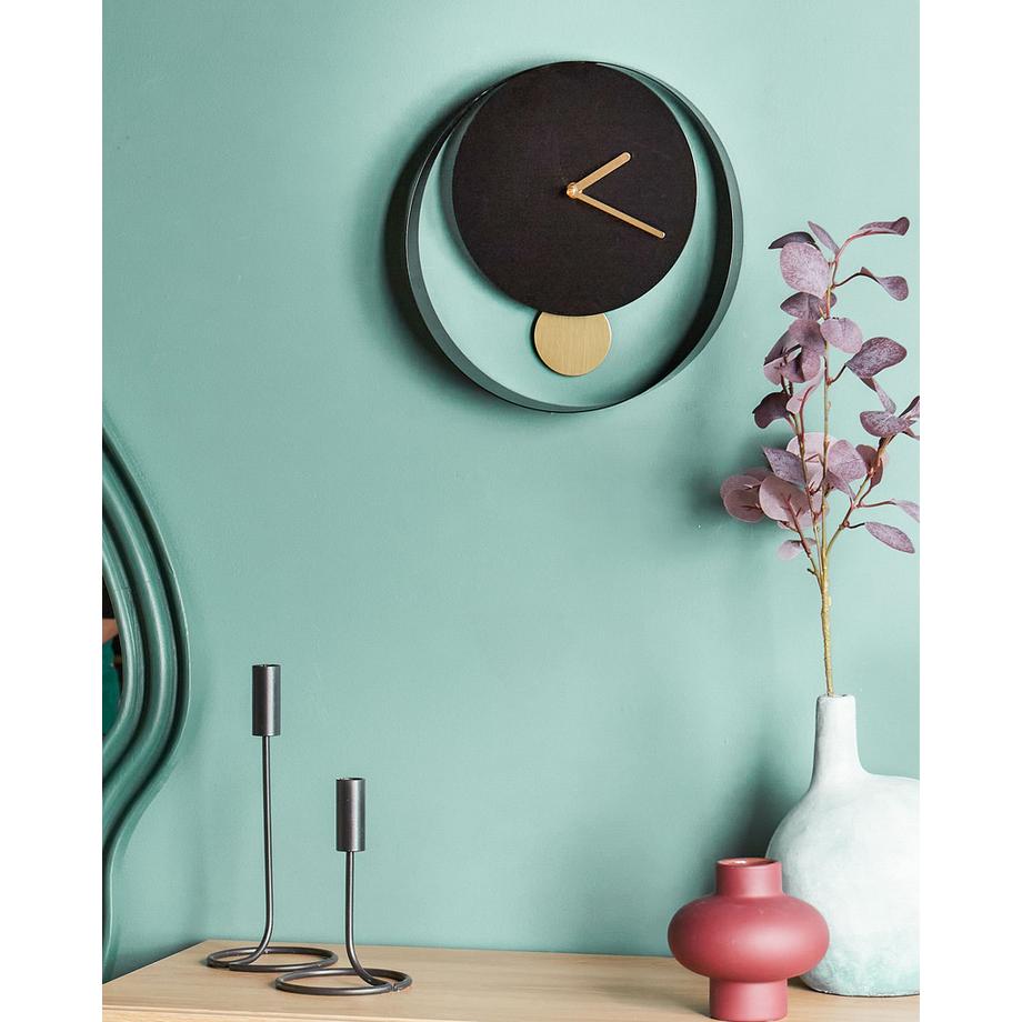 Beliani Orologio da parete en Acciaio Moderno MAGLAND  