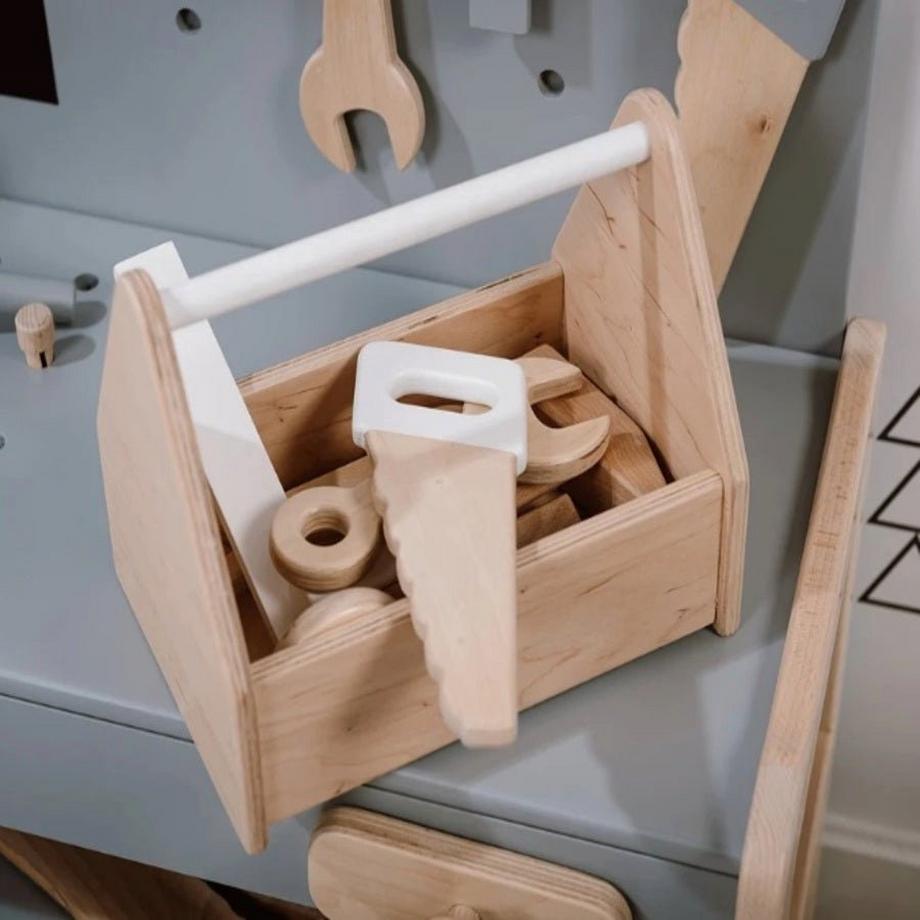 Activity-board  Waldorf-Spielzeug, Werkzeugsatz für Kinder - Ich kann! 