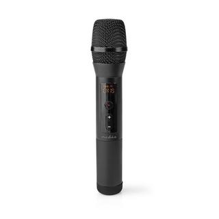 Nedis  Drahtloses Mikrofonsatz | 20 Kanäle | 1 Mikrofon | Kardioid | 70 Hz - 13 kHz | 1000 Ohm | -95 dB | Volumensteuerung | Schwarz 