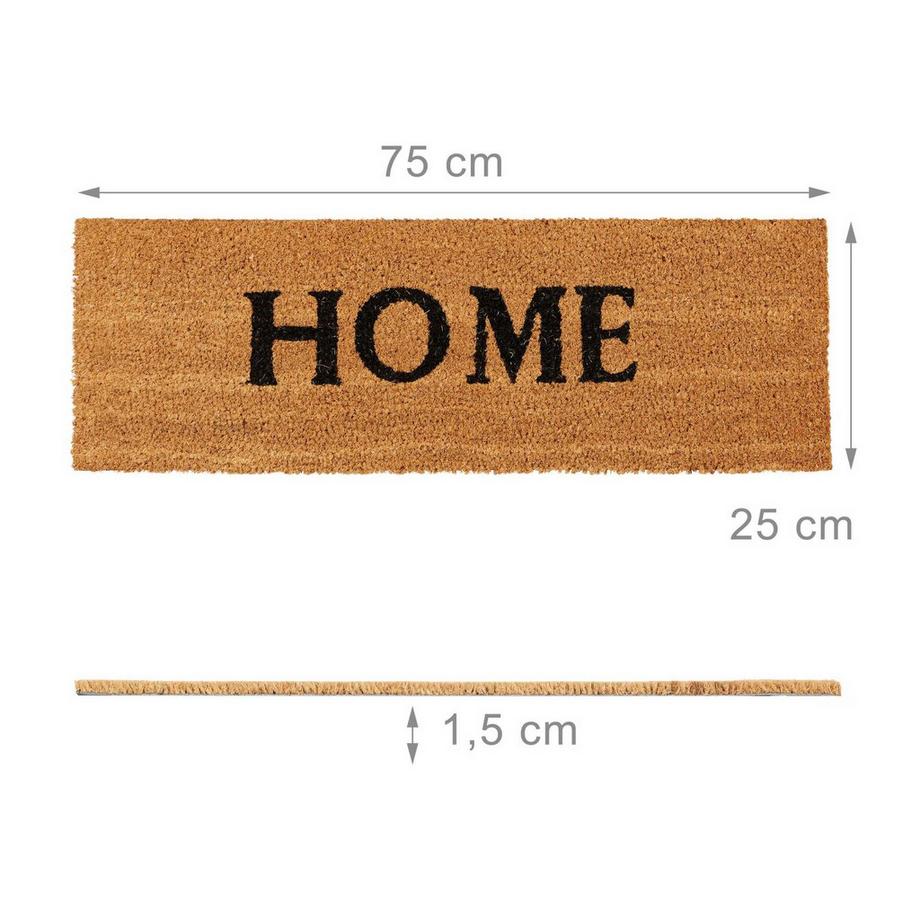 B2X Zerbino in fibra di cocco stretto HOME  