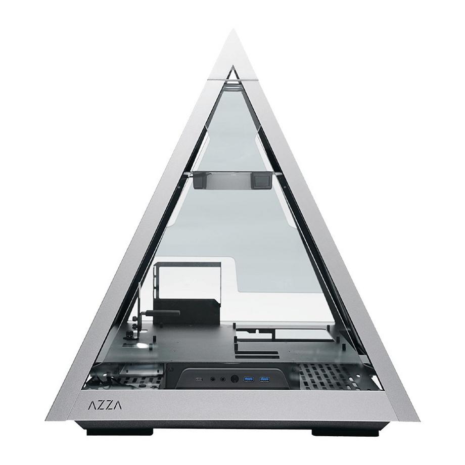 Azza  Pyramid L Pyramide Noir, Gris 
