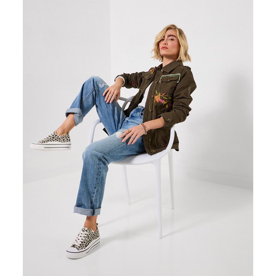 Joe Browns Bestickte Jacke im Militärstil  