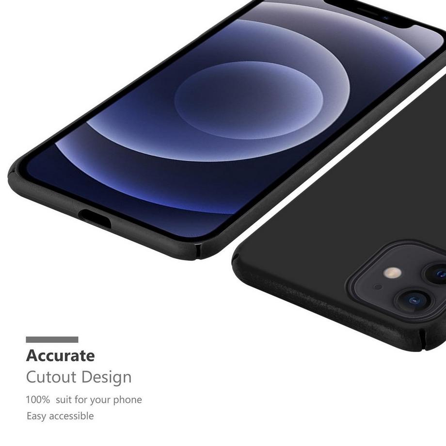 Cadorabo  Hülle für Apple iPhone 12 MINI Hard Case in Metall Optik 