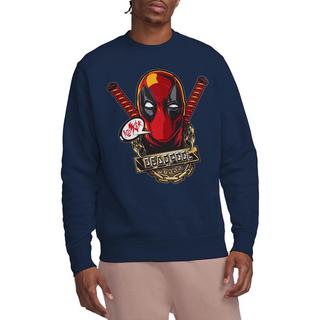 Deadpool Grafik Print Sweatshirt  