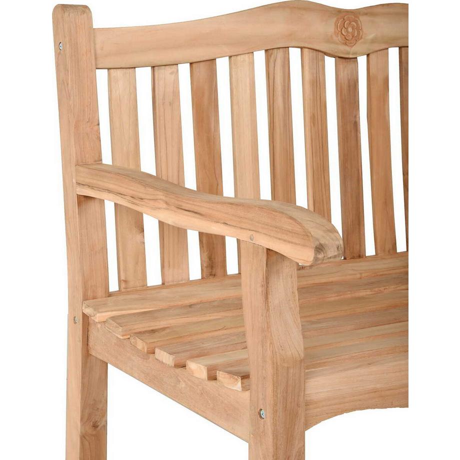mutoni Gartenbank Romang Teak natur 120  