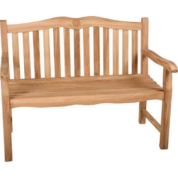 Banc de jardin Romang teck naturel 120