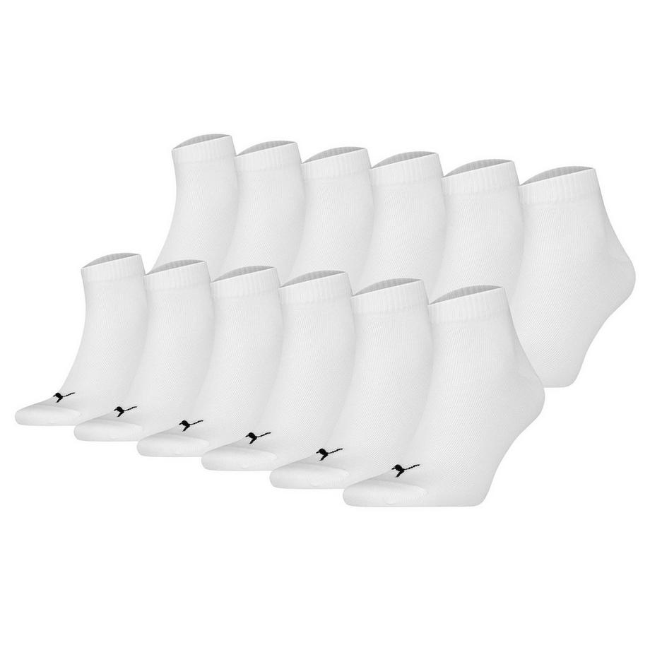 Socken  12er Pack Stretch-Quarter Plain ECOM 12P