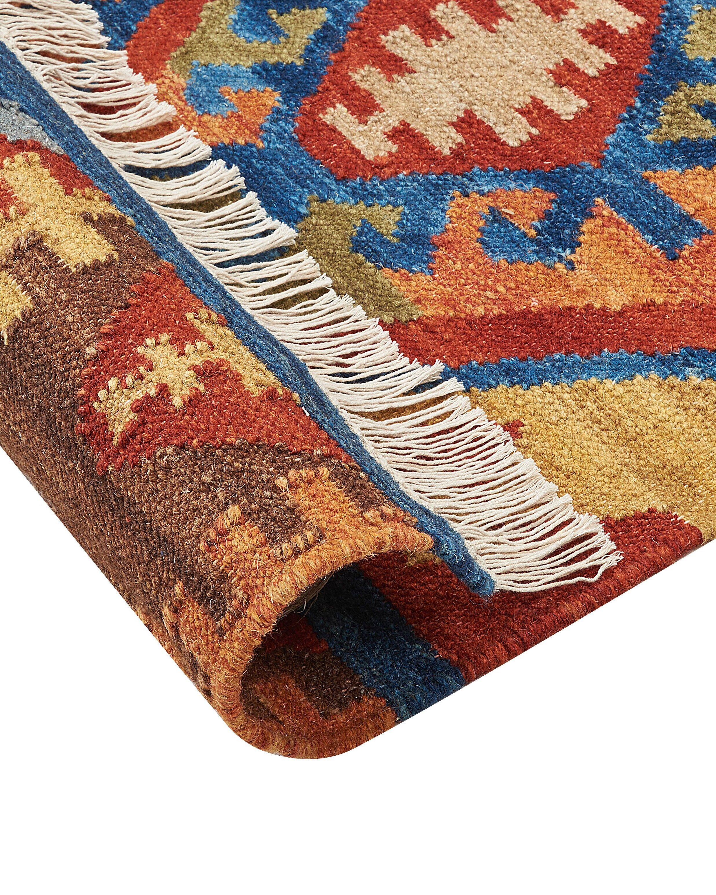 Beliani Tapis en Laine Rustique JRVESH  