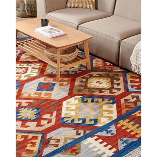 Beliani Tapis en Laine Rustique JRVESH  