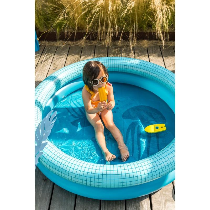 Quut  Dippy, Inflatable pool (120cm), ocean, Quut 