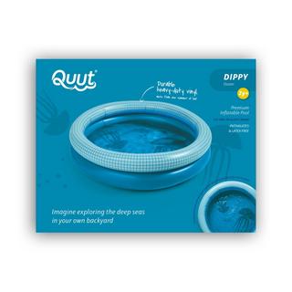 Quut  Dippy, Inflatable pool (Ø 120cm), ocean, Quut 