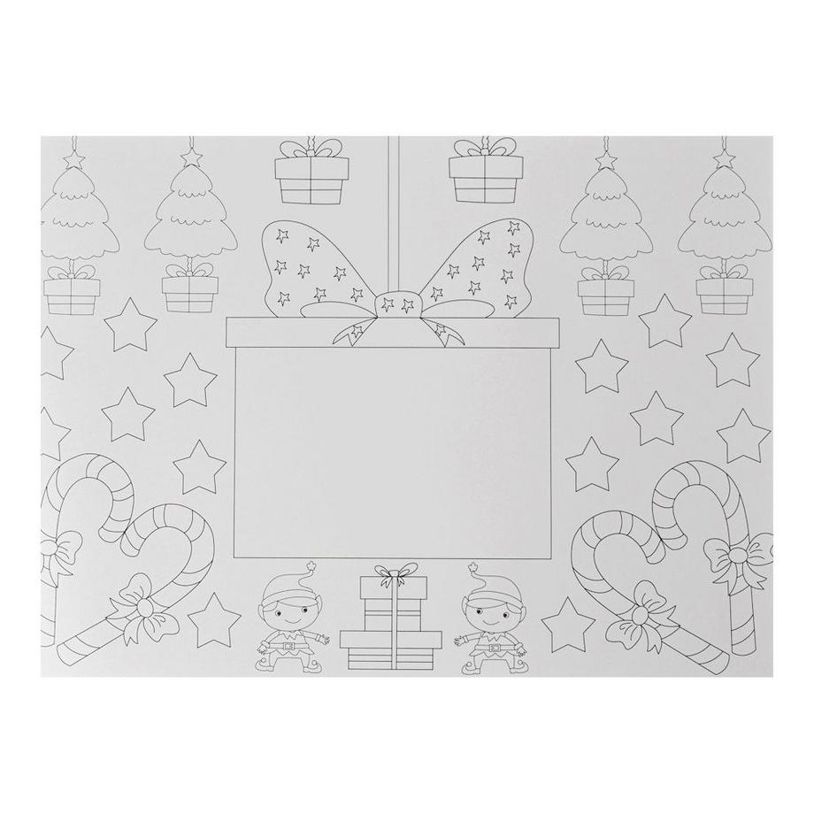 Roost Set de table en bois  Noël  