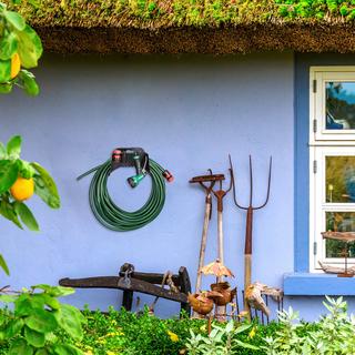 Northix Support mural pour tuyau  