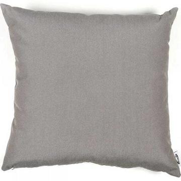 Coussin déco de jardin passe-partout gris