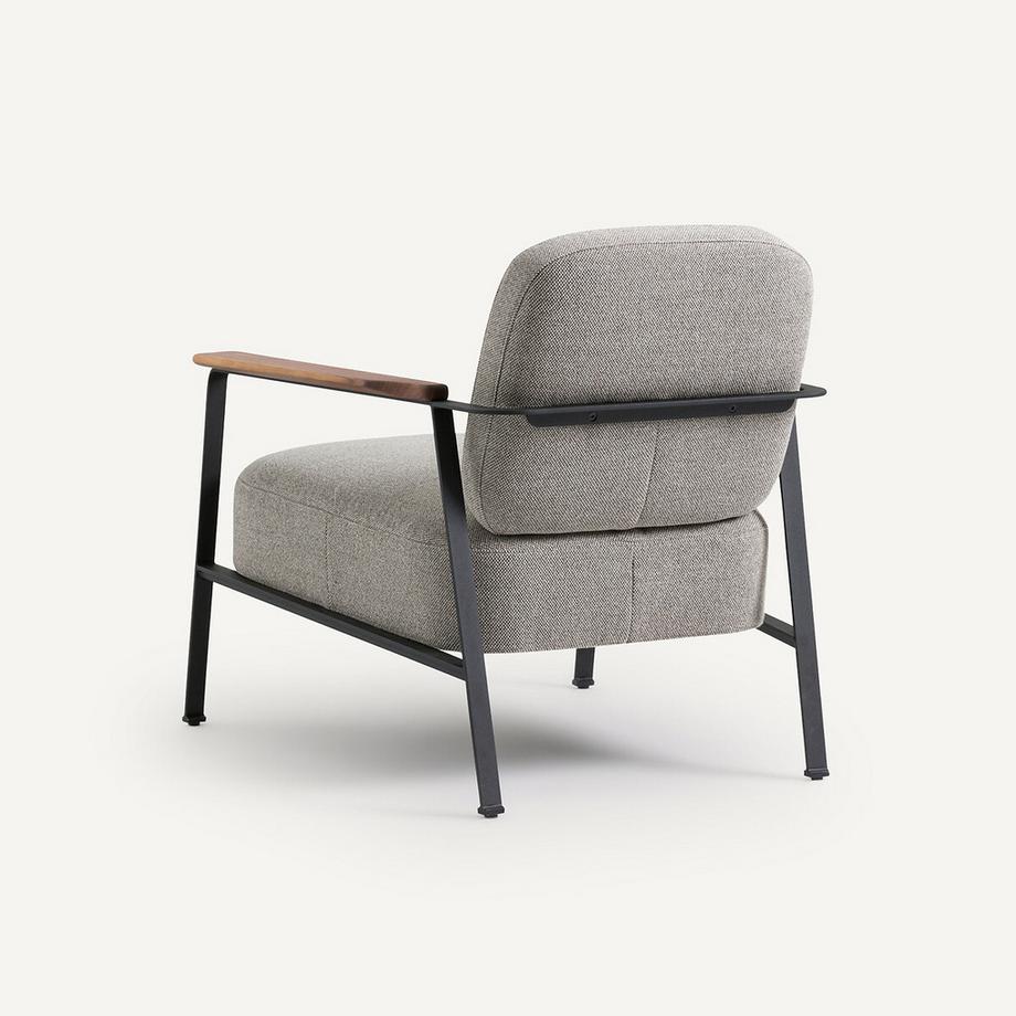 AM.PM Fauteuil tissu natté chiné  