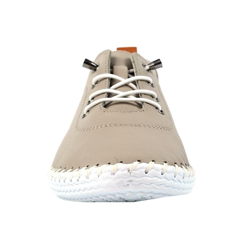 Lunar  Leinenschuhe St Ives, Leder 