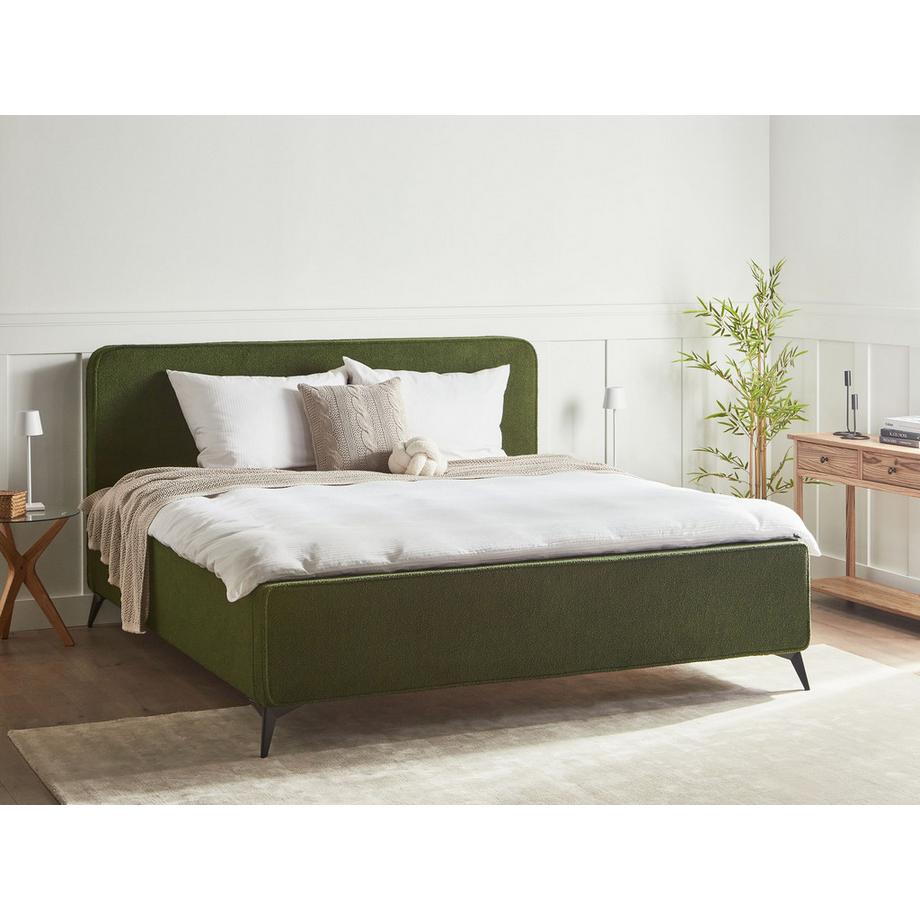 Beliani Letto en Bouclé Classico VALOGNES  