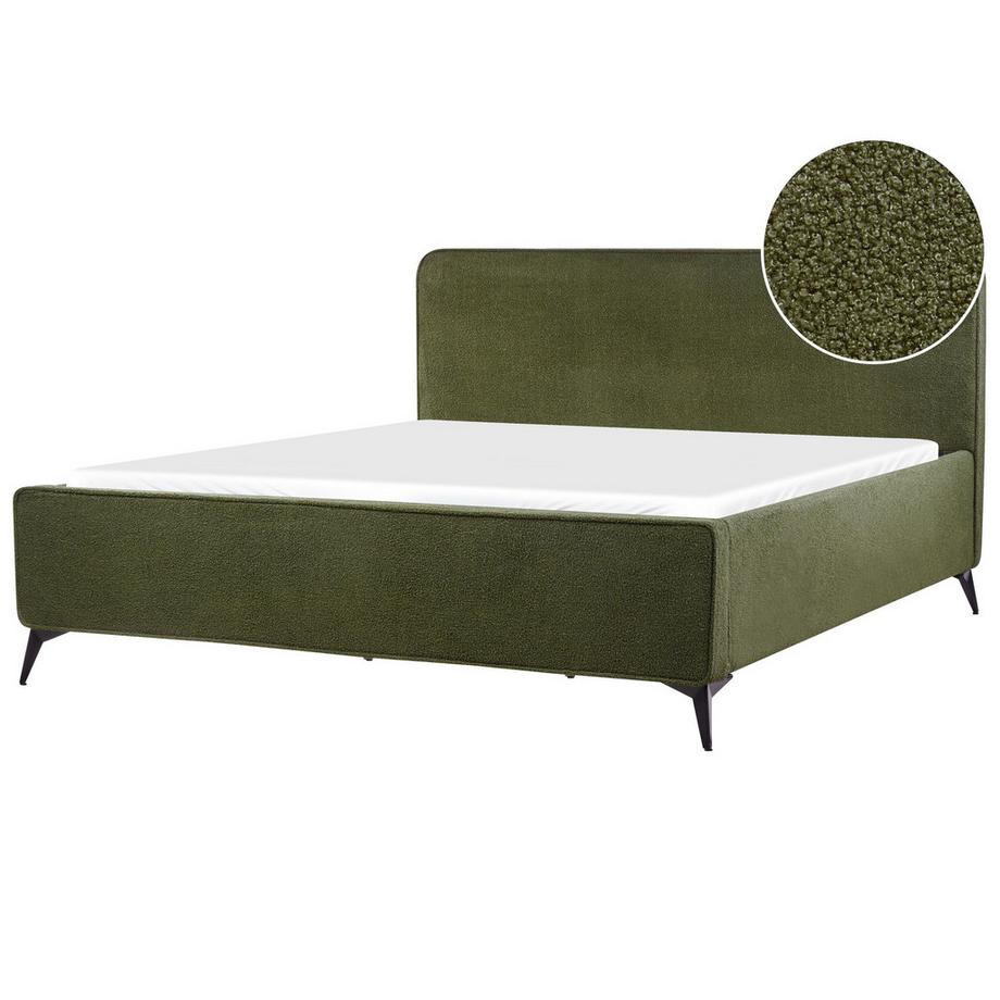 Beliani Letto en Bouclé Classico VALOGNES  