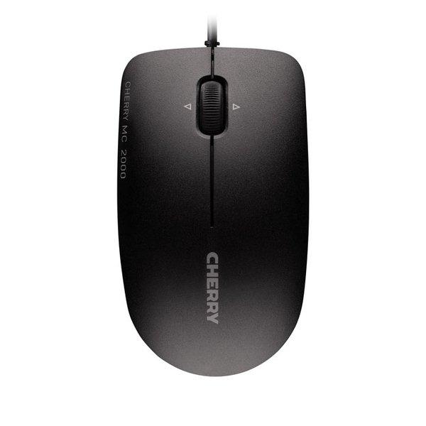 Cherry  MC 2000 Souris filaire, molette multi directionnelle, noir, USB 