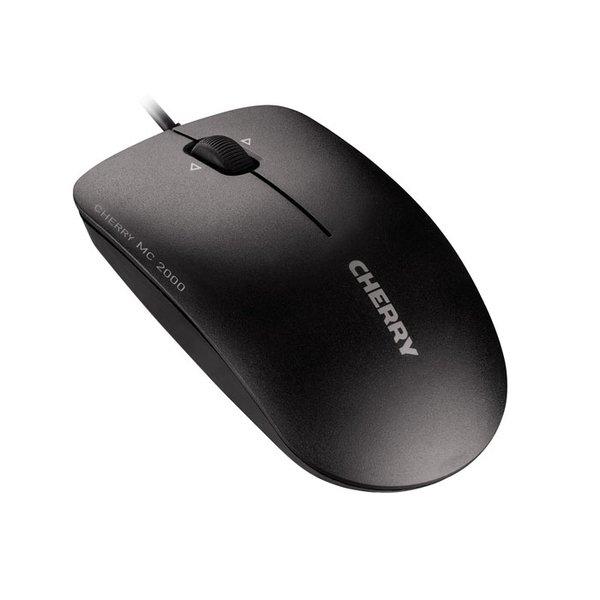 Cherry  MC 2000 Souris filaire, molette multi directionnelle, noir, USB 