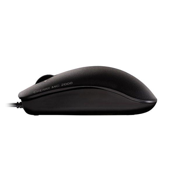 Cherry  MC 2000 Souris filaire, molette multi directionnelle, noir, USB 