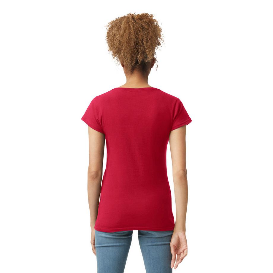 Gildan Maglietta Softstyle Scollo a V  