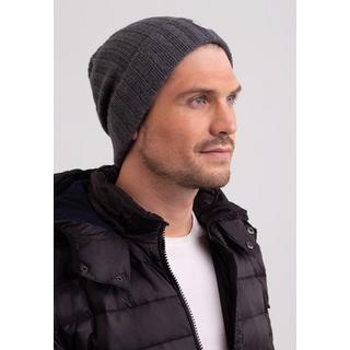 CASH-MERE.CH Kaschmir Rib Mütze  