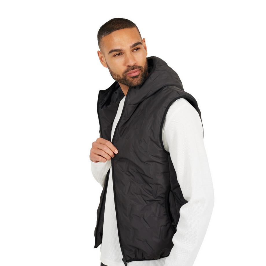 Brave Soul Inferno Gilet Con Cappuccio Deflettori Termosaldati  